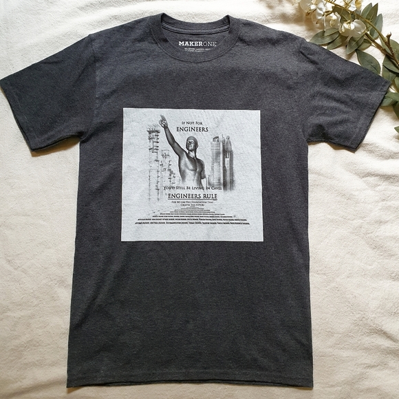 Engineering Graphic Short Sleeve Tee, S - Picture 2 of 5